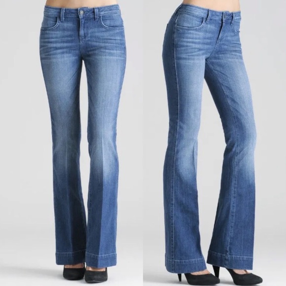 SIWY Ramona Flare Bottom Jeans in Capture My Heart - Picture 2 of 10